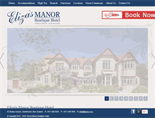Tablet Screenshot of elizas.co.nz